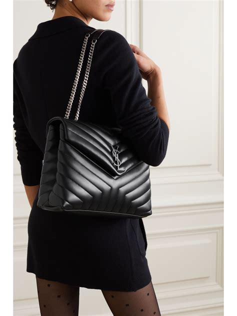 ysl loulou medium bag black|YSL loulou bag small.